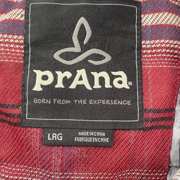 PrAna Women's Showdown Goose Down Jacket in Woodland Red Size Large - Picture 5 of 11